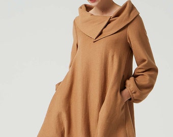 merino tunic dress