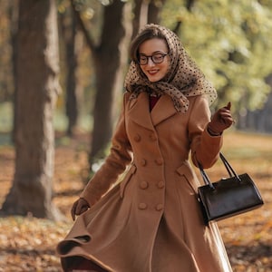 Modesty Double breasted wool coat 3261 Modesty Double breasted wool coat 3261