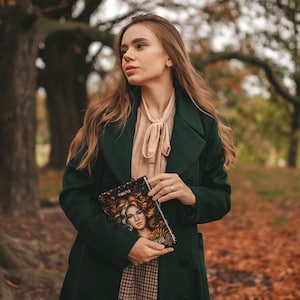 Vintage inspired Long wool coat women 3160 Vintage inspired Long wool coat women 3160