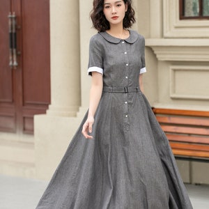 Gray swing dress outlet
