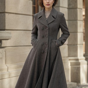 Taupe Trench Coat - Etsy
