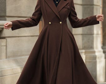 【AND YOU】ULM VOLUME SLEEVE WOOL COAT Designer fashion, Seoul-fully created | W Concept
