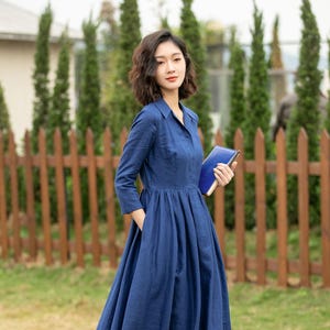 ワンピース argue LINEN BOXY WIDE SHIRT DRESS Linen Shirt Dress – Black – Women – ARKET WW