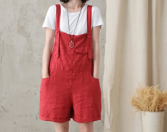 Overalls Shorts - Etsy
