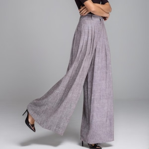 Maxi wool pants, long pants, wide leg pants, wool pants, palazzo pants, high waist pants 1998 Maxi wool pants, long pants, wide leg pants, wool pants, palazzo pants, high waist pants 1998
