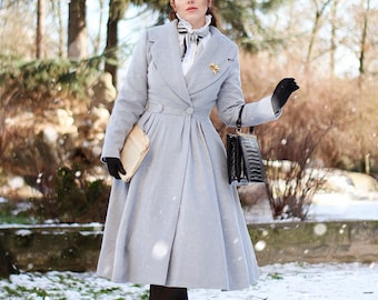 ジャケット・アウター SOFT WOOL TAILOR COAT gray / FREE il_340x270.5402661570_ktq8.jpg
