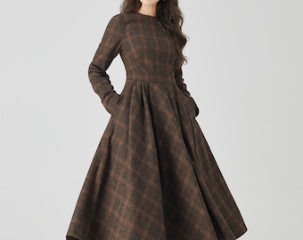 1960s 1970s Saks Fifth Avenue Winter Plaid Maxi Jumper Dress Vintage  Christmas Holiday Prairie Cottagecore Pinafore Teachercore Grannycore - Etsy