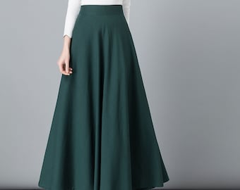 maxi skirts a line