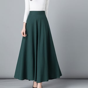 A line shop skirt long