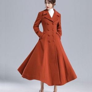Long fit and flare coat uk sales