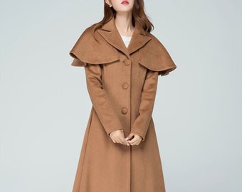 eaphi❣️high neck wool cape coat 新品未使用 eaphi❣️high neck wool cape coat 新品未使用