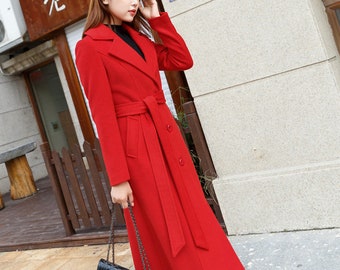 Long Wool Coat, Green Wool Coat, Wool Coat Women, Long Long Wool Coat, Green Wool Coat, Wool Coat Women, Long