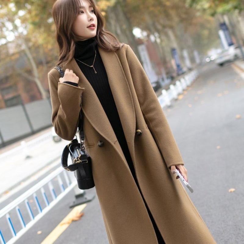 long wool coat
