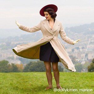 Vintage 50s Winter Beige Wool Princess Coat 3254 Vintage 50s Winter Beige Wool Princess Coat 3254