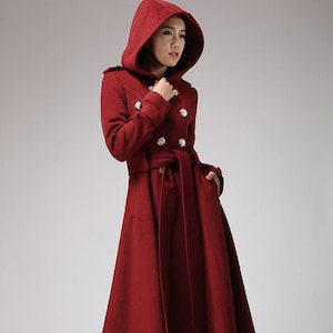 Hooded Double-Breasted Coat - Women - Ready-to-Wear