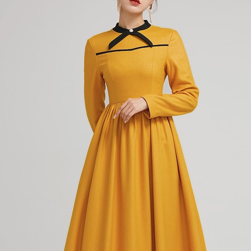 Yellow Dress Winter Black Shoes Outfit Ideas Yellow Dress With Silver Shoes  Shop