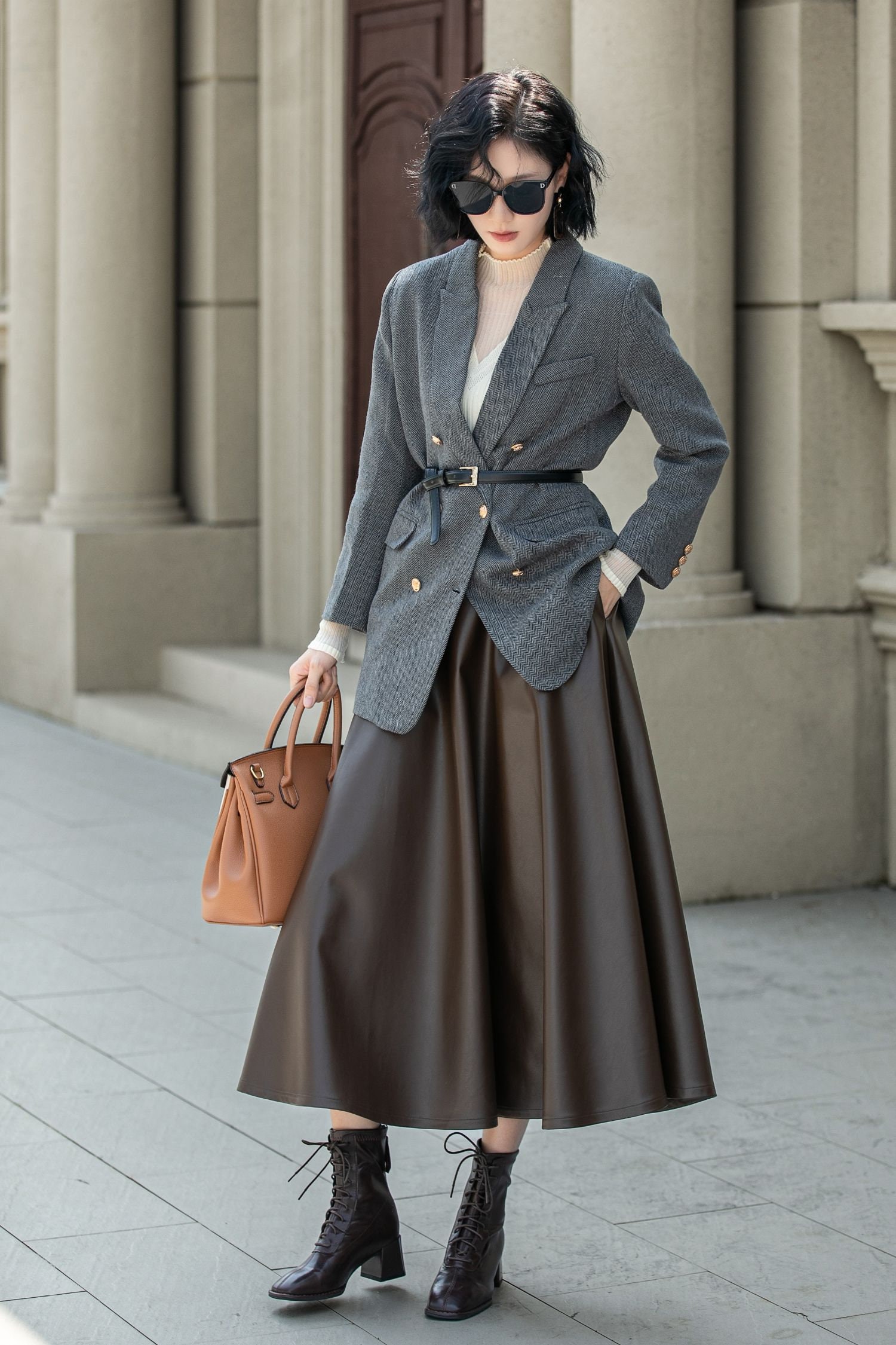 Wool Coat, Womens Grey Coat, Winter Coat Women, Blazer Women, Peacoat, Formal Coat, Grey Blazer, Wool Jacket, Handmade Coat, Xiaolizi 5321 - Etsy Wool Coat, Womens Grey Coat, Winter Coat Women, Blazer Women, Peacoat, Formal Coat, Grey Blazer, Wool Jacket, Handmade Coat, Xiaolizi 5321 - Etsy