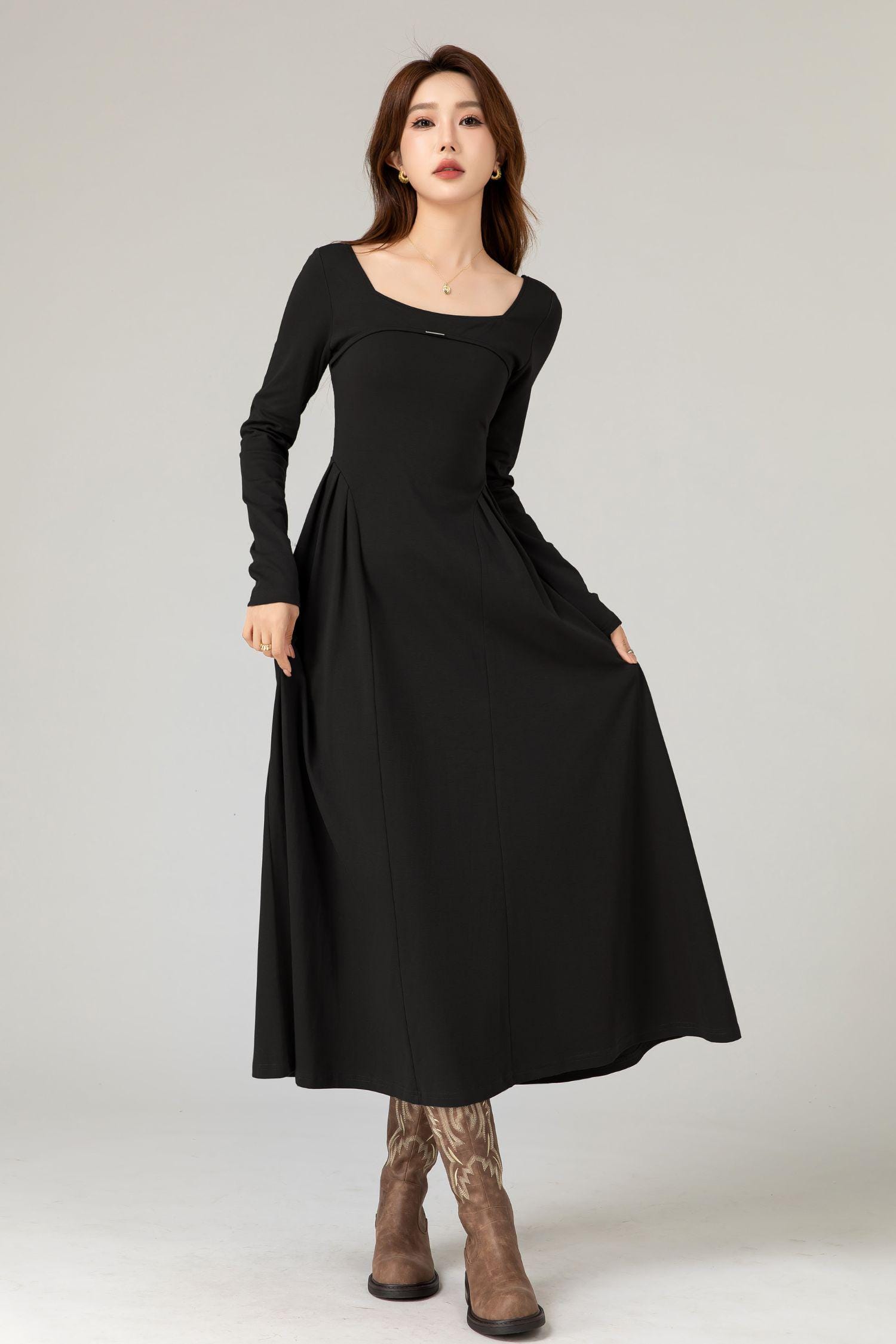 Pull Court Basique Rose Pâle À Col Ras | Tricots | PLT FR