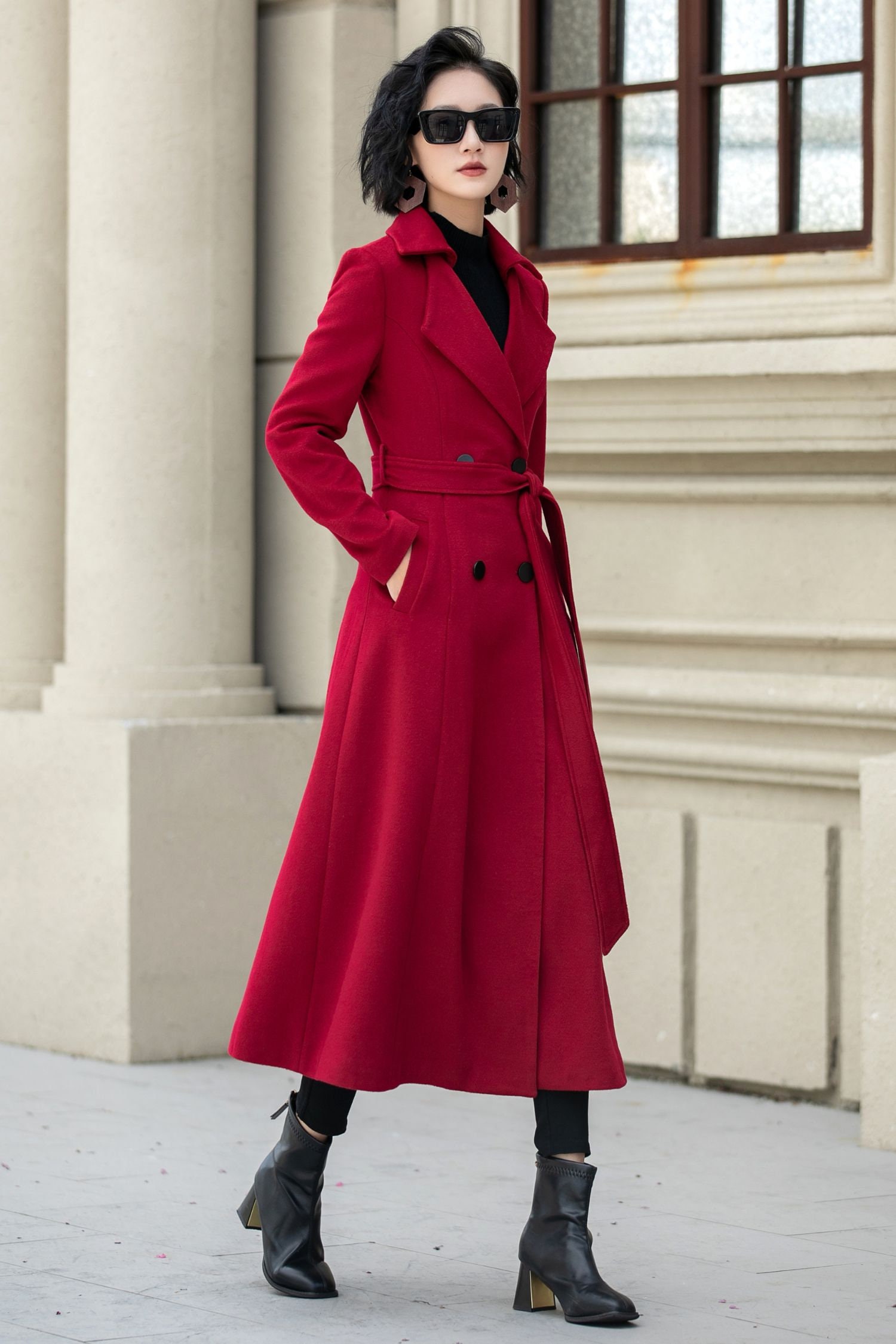 ジャケット・アウター led.tokyo HIGH NECK WOOL SHORT COAT led.tokyo HIGH NECK WOOL SHORT COAT