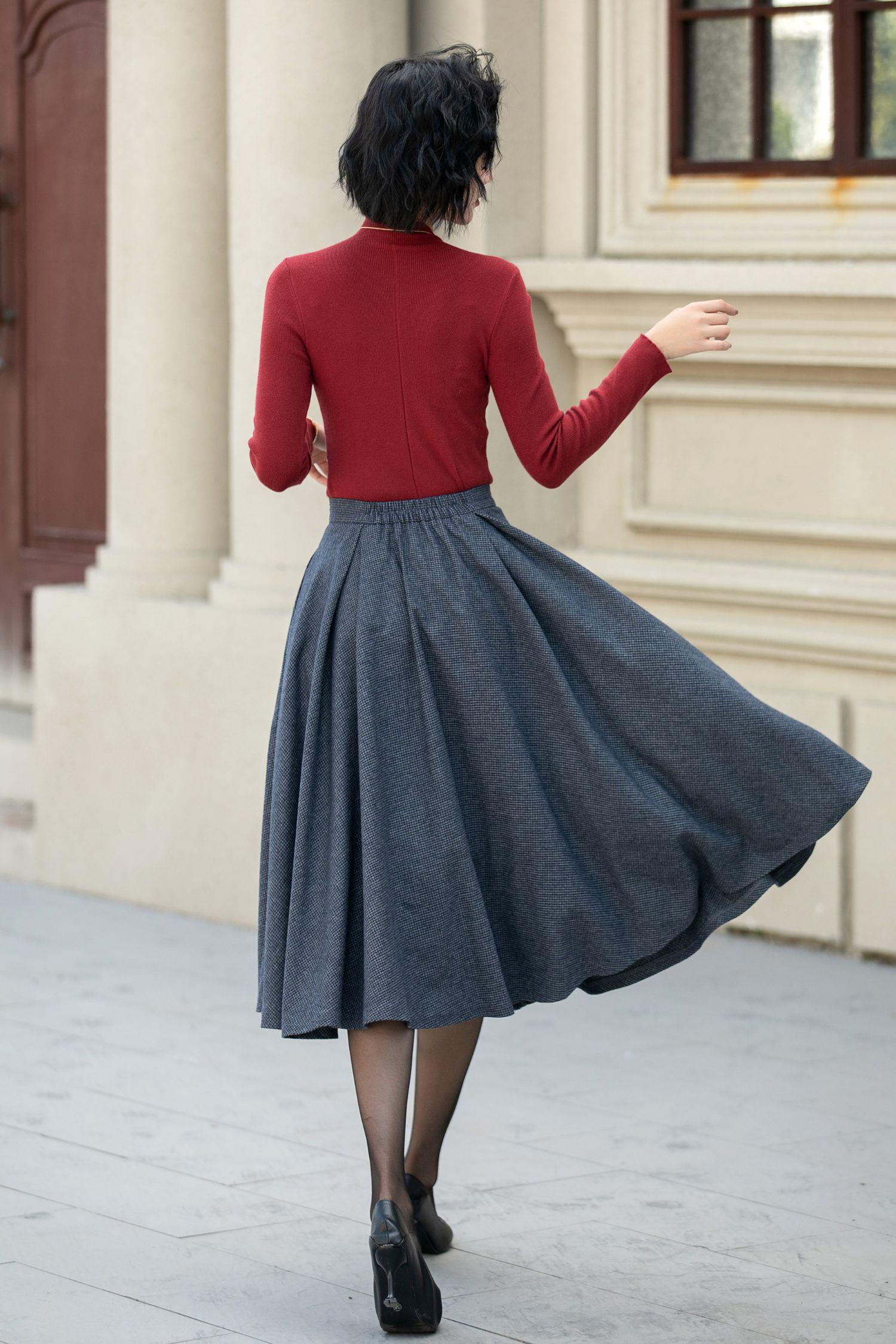 新品 JUUKIFF GATHERED SKIRT IN WOOL JUUKIFF(ジューキフ)のGATHERED SKIRT IN WOOLの通販｜PALETTE
