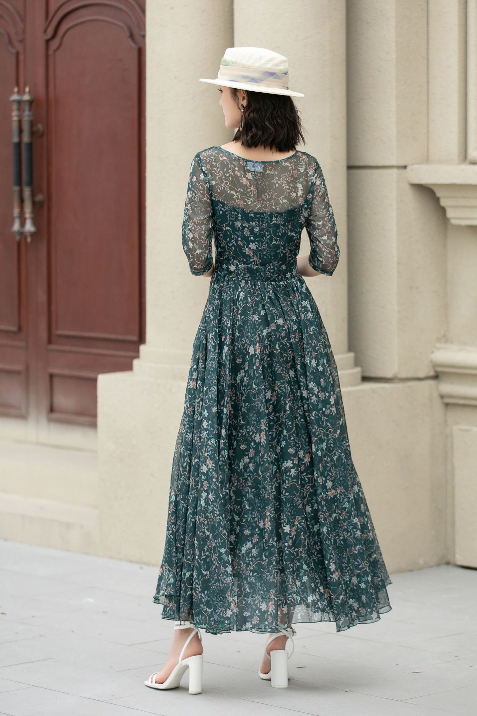 Vmemily Sl Gathering Dress