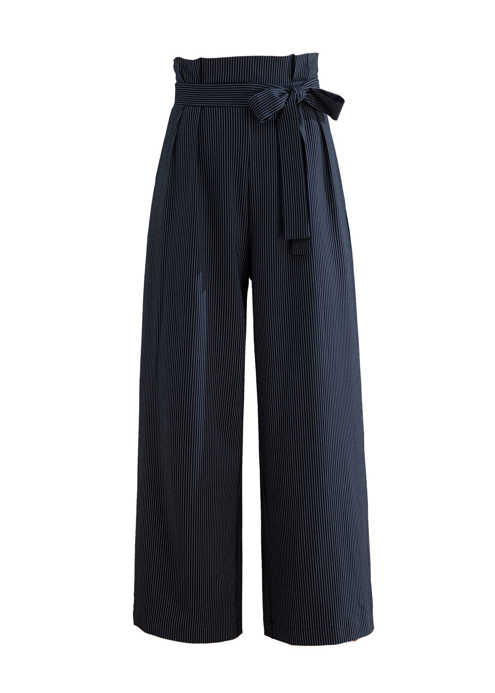 [LOW CLASSIC] / ☆ 25SS CONTRAST BANDING PANTS / NAVY Style 500 Classic Relaxed Fit Solid Blue Baggy Pants with