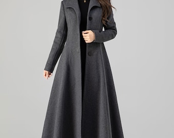 ⭐︎ willfully 23AW flare long coat Legends of Tomorrow Vandal Savage Long Coat - William Jacket