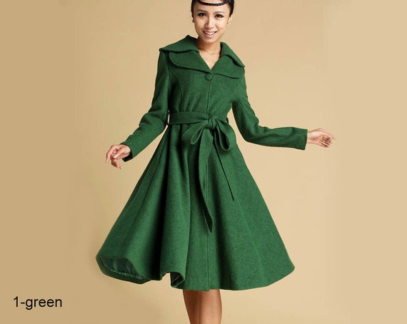 1950s swing coat