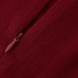 Suzie Red Linen Dress main image 0