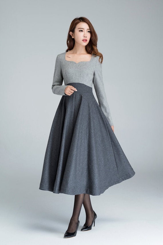 1950s winter dresses