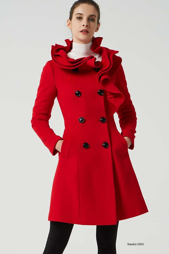 Red Wool Coat Deals 58 Off Lagence Tv Red Wool Coat Deals 58 Off Lagence Tv, Red Pea Coats Canada