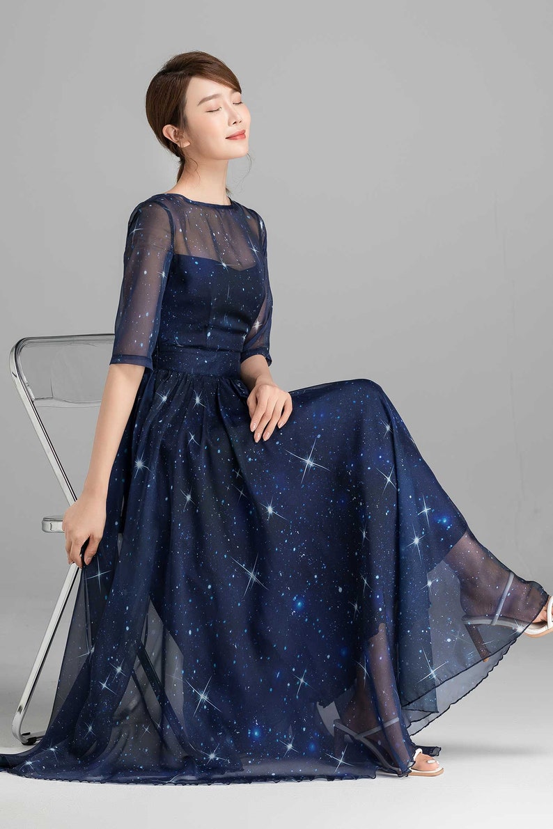 long flare gowns