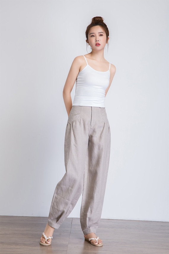 summer linen pants