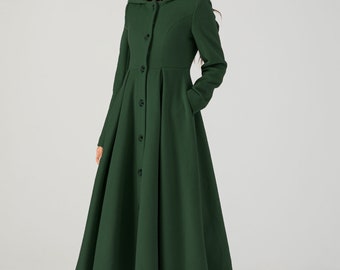 june little closet　Wool coat / fig Wool coat / stella blue | june -little closet-