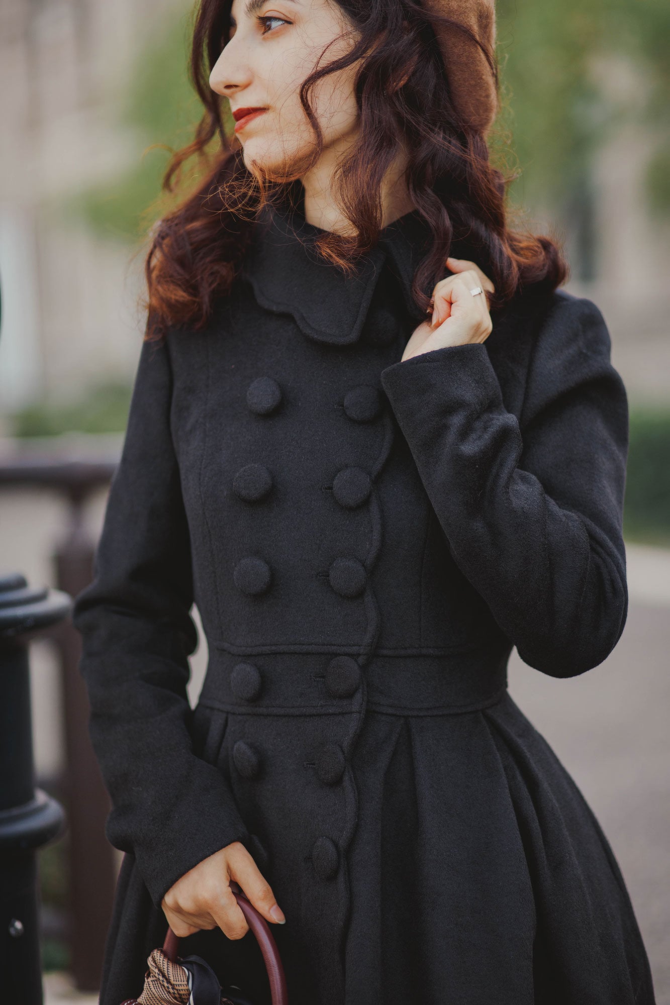 Double-breasted Wool coat ¥48,400 Textured Wool-Blend Double-Breasted Coat in Jackets