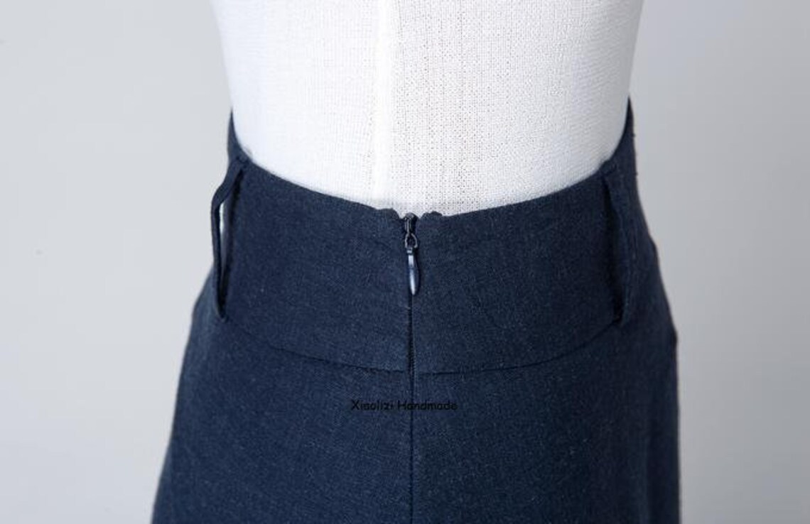 Blue Cats A-Line Skirt with Pocket Light proof trouser skirt