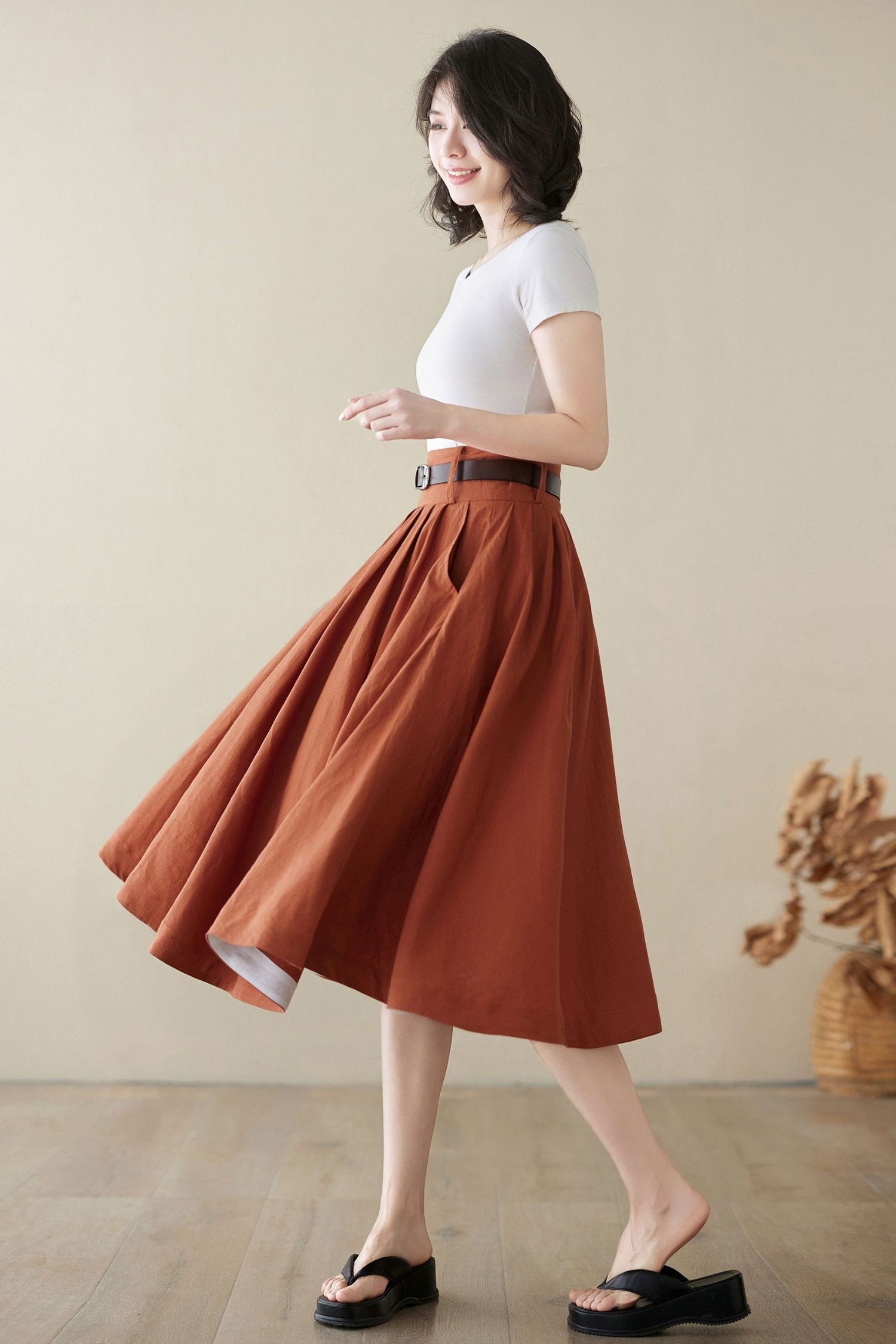 Circle Knee Skirt Etsy