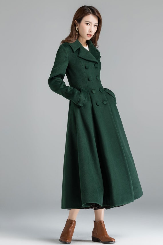 3D Monogram Double-Breasted Wrap Coat - Women - Ready-to-Wear