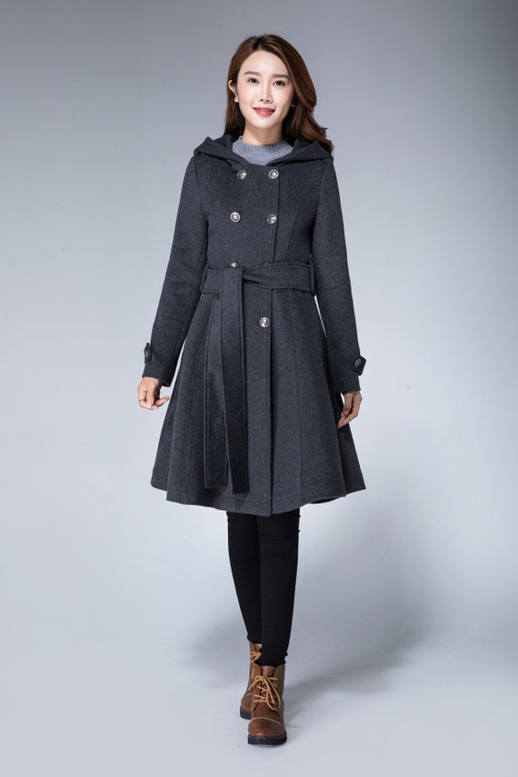 coat jacket, grey wool coat, winter coat, double breasted coat, classic coat 1871 coat jacket, grey wool coat, winter coat, double breasted coat, classic coat 1871