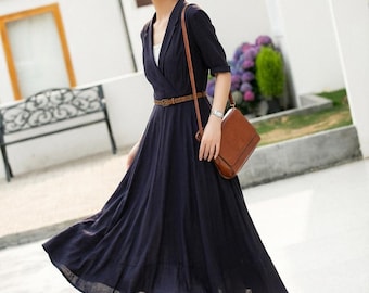 flowy chiffon dress long Ever-Pretty Plus Size Off the Shoulder Budget Bridesmaid with Thigh Split sophisticated movement STORE: CM-BRN-MIN Color:ORANGE-PINK-MULTI Women's Dresses Puff Sleeve
