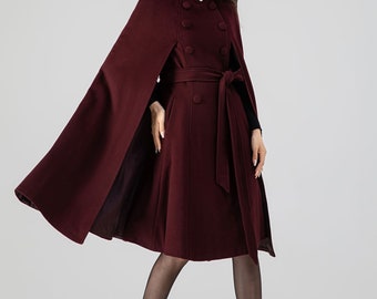 【新品タグ付き】laubeblanc 3way Wool Cape coat 3way Wool Cape coat – L'AUBE BLANC