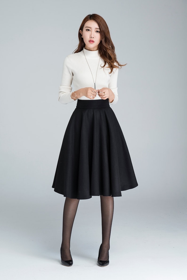puffy winter skirt