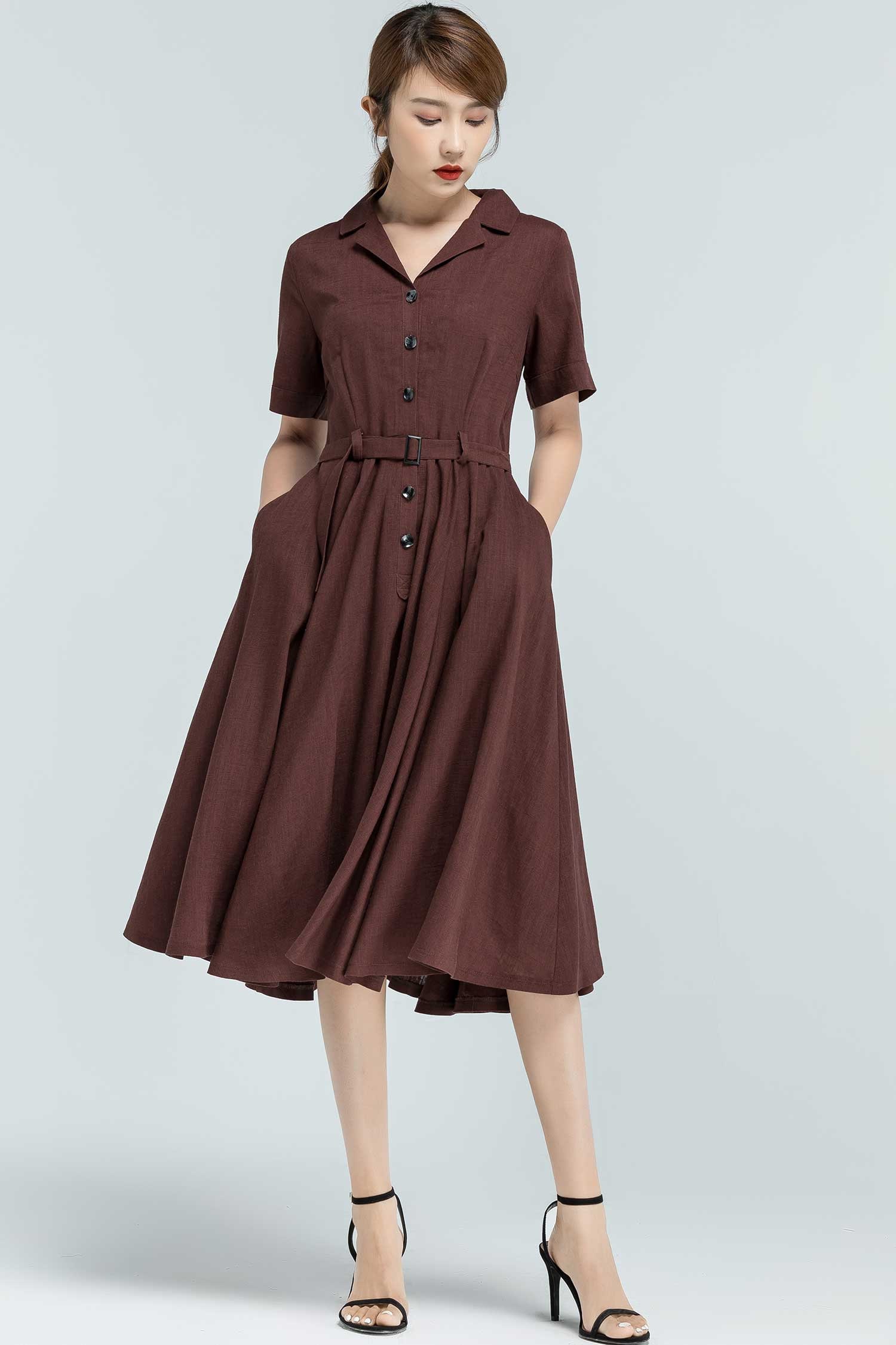 ワンピース SIDE MARBELT LADY LIKE DRESS s-l1200.jpg