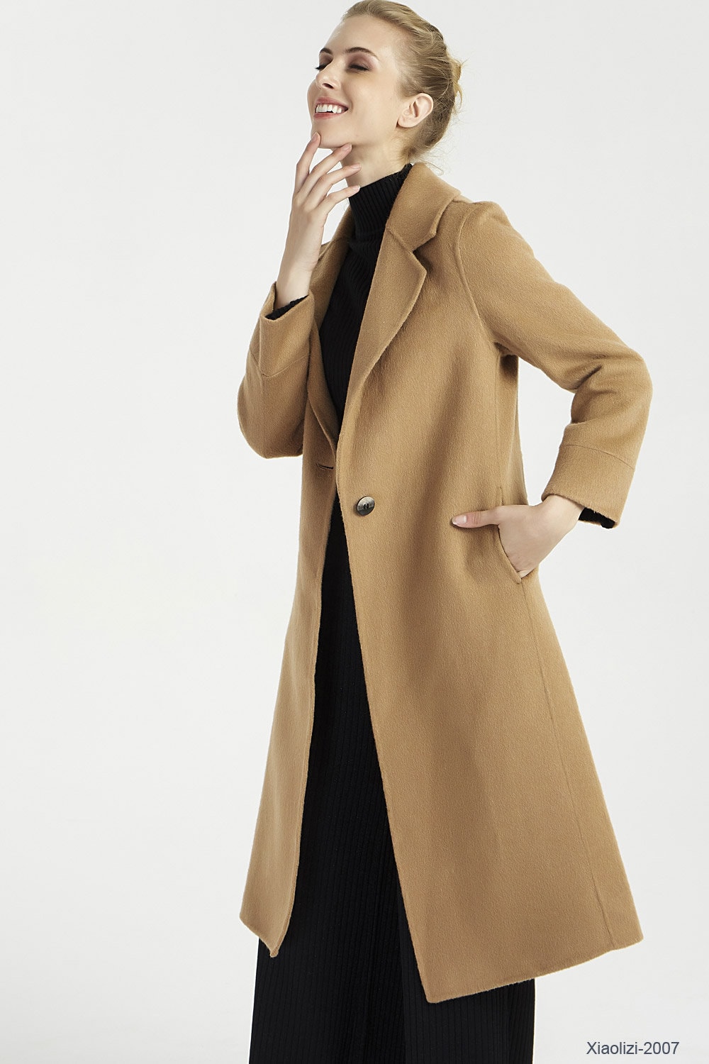 tan wool jacket