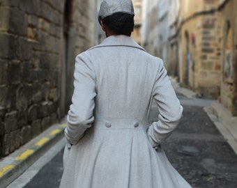ジャケット・アウター SOFT WOOL TAILOR COAT gray / FREE il_fullxfull.2599363351_iujo.jpg