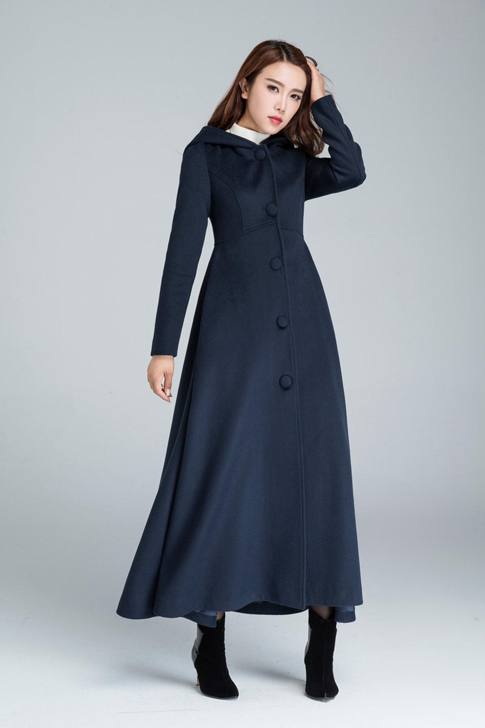 Long Wool Coat Women