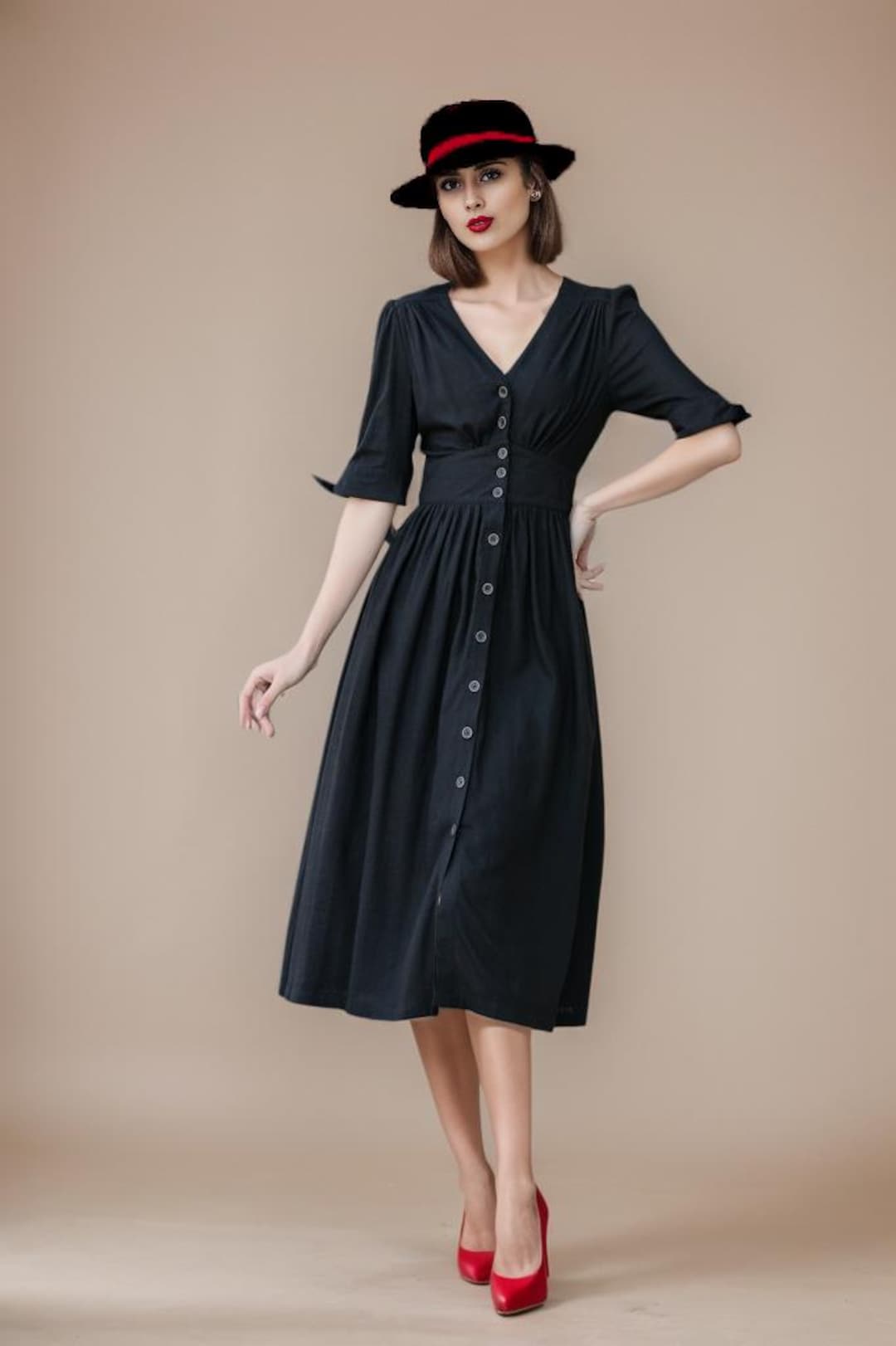 stylish 100 linen dresses aliexpress 100% Women Casual Dress New Arrival 2025 Spring Vintage Style Plain Color Loose Female Oversized Long M680 stylish 100 linen dresses aliexpress