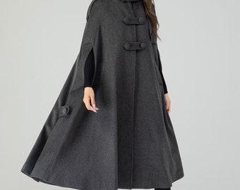 【新品タグ付き】laubeblanc 3way Wool Cape coat 3way Wool Cape coat – L'AUBE BLANC