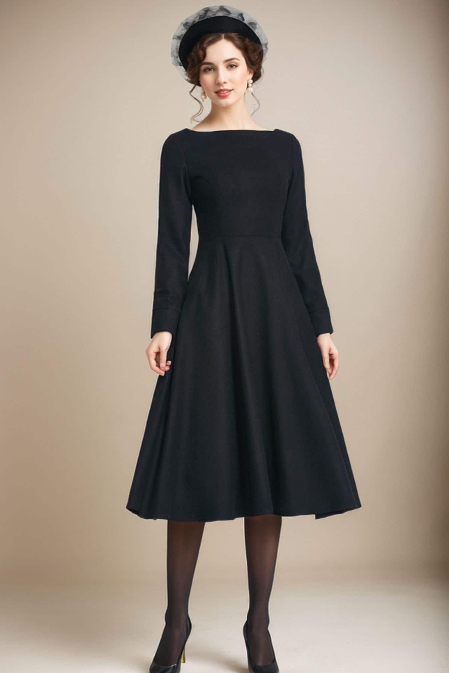 Wool Autumn Dress