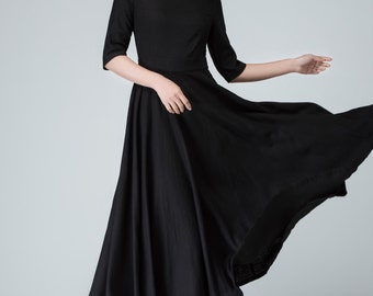 line and dot sweater dress WILDA SWEATER DRESS